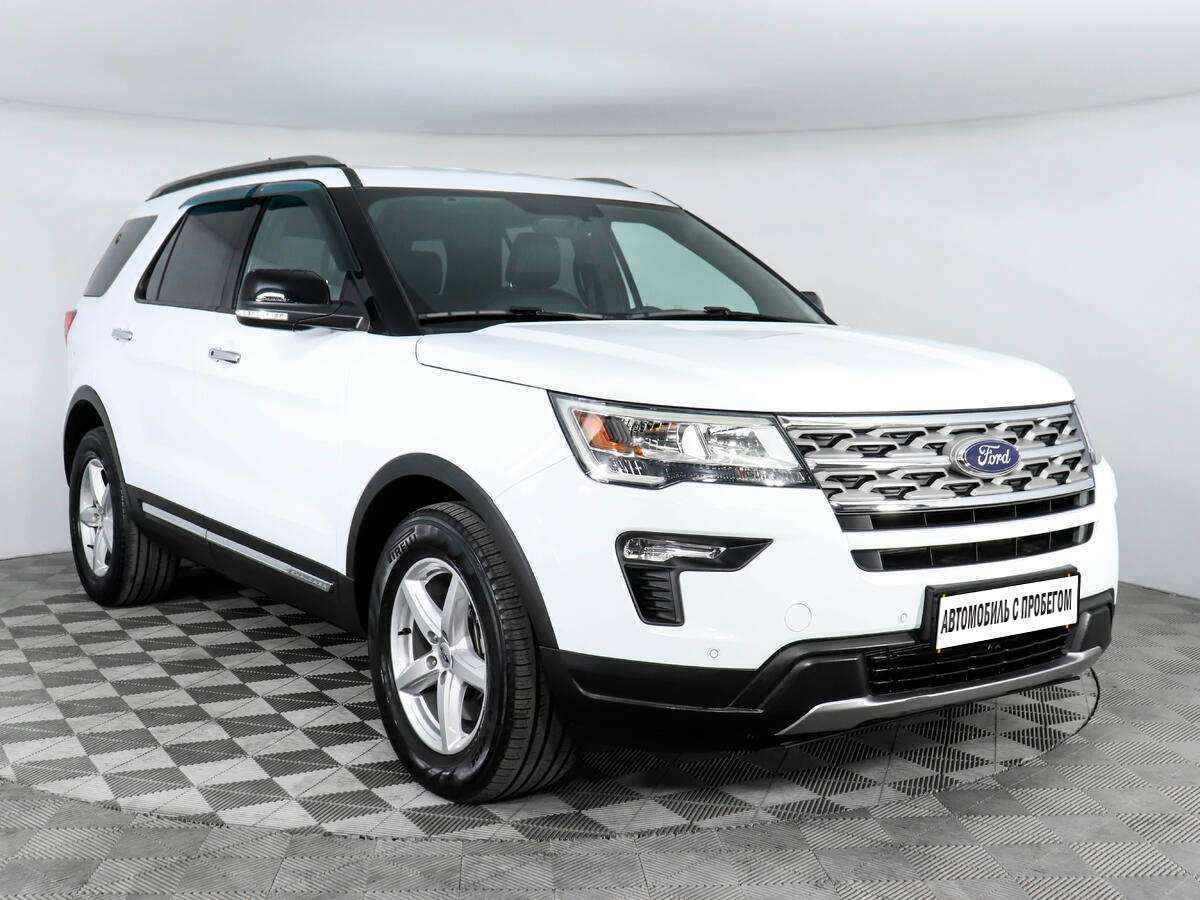 Ford explorer б у. Форд эксплорер белый.